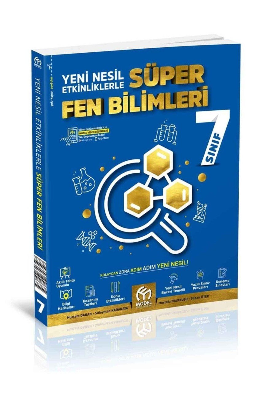 7. Sınıf Süper Fen Bilimleri Soru Bankası