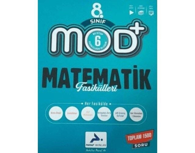 Paraf Yayınları 8. Sınıf Mod+ Matematik Fasikülleri