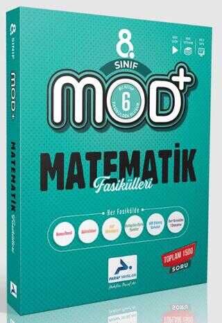 Paraf Yayınları 8. Sınıf Mod+ Matematik Fasikülleri