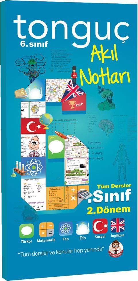 Tonguç Akademi Yayınları 6.Sınıf 2.Dönem Akıl Notları