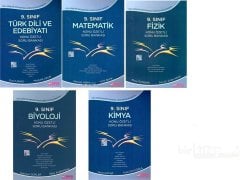 Esen Yayınları 9.Sınıf Edebiyat Matematik Fizik Kimya Biyoloji Konu Özetli Soru Bankası Fırsat Seti