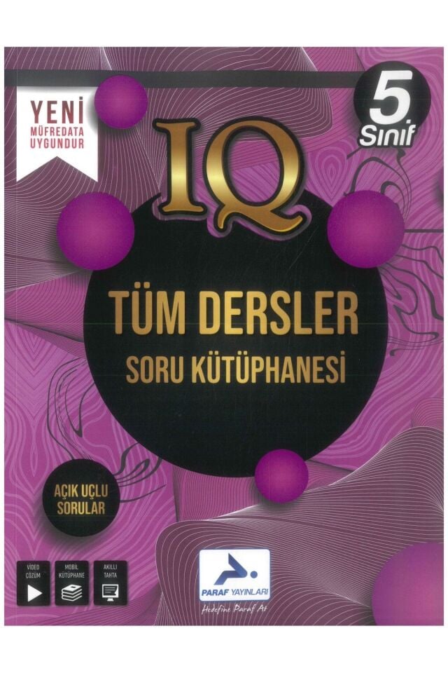 Paraf Yayınları 5. Sınıf IQ Tüm Dersler Soru Kütüphanesi