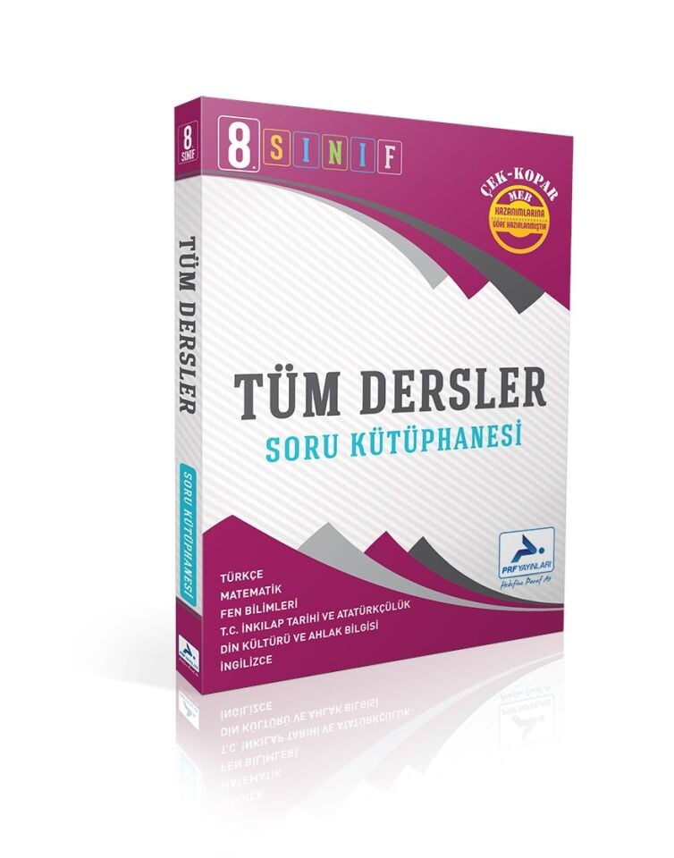 Paraf Yayınları 8. Sınıf Tüm Dersler Soru Kütüphanesi