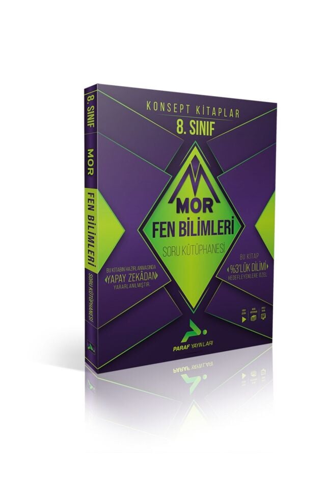 Paraf Yayınları 8. Sınıf Mor Fen Bilimleri Soru Kütüphanesi