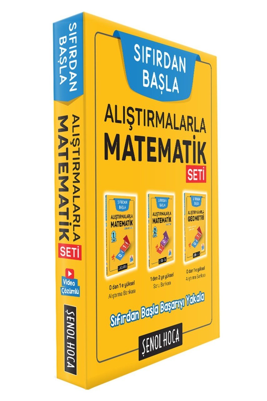 Şenol Hoca 3'lü Alıştırmalarla Matematik Seti