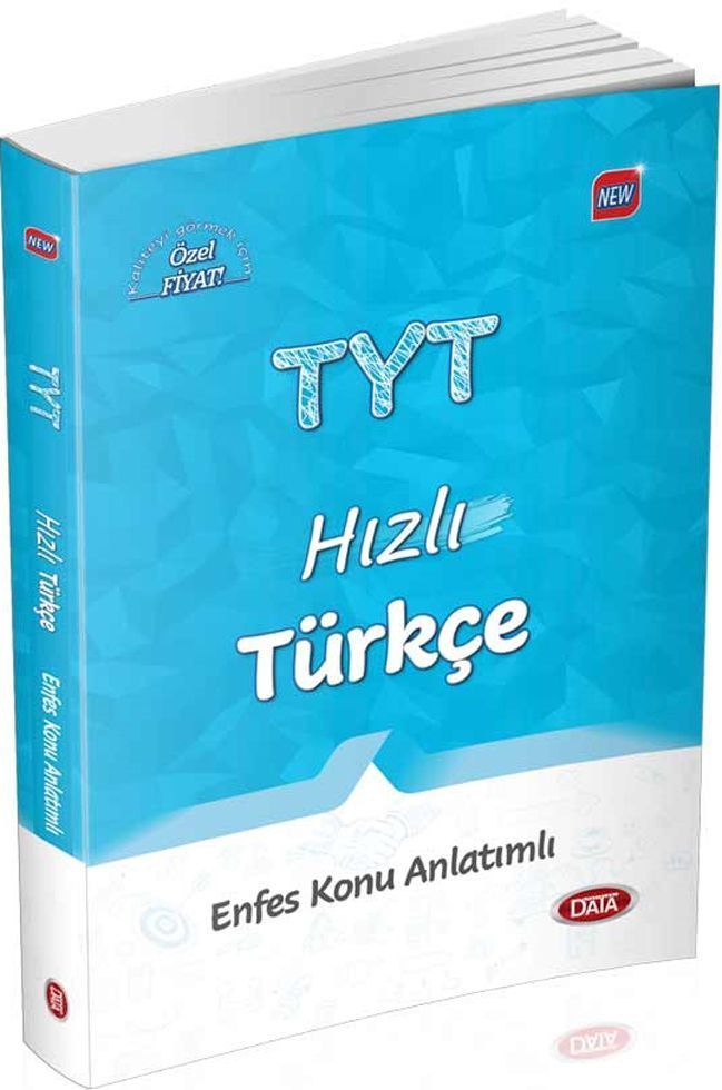Data Yayınları TYT Hızlı Türkçe Enfes Konu Anlatımlı