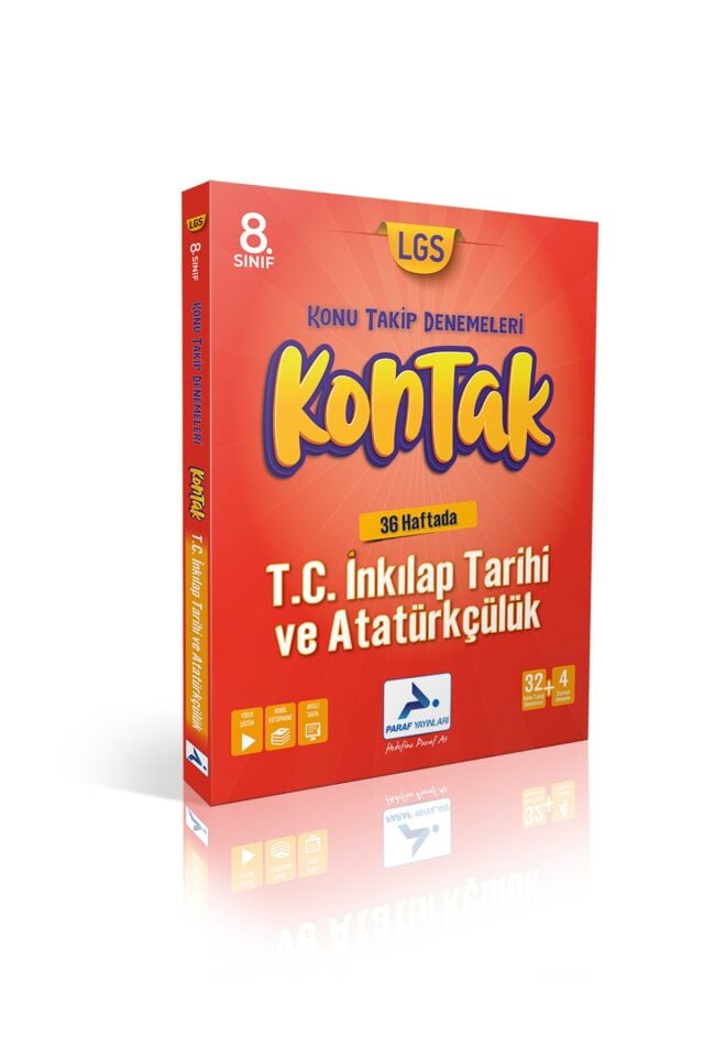 Paraf Yayınları 8. Sınıf T.C. İnkılap Tarihi ve Atatürkçülük KonTak Denemeleri