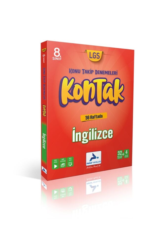 Paraf Yayınları 8. Sınıf İngilizce KonTak Denemeleri