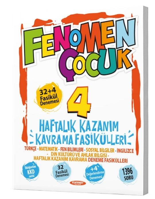 Fenomen Çocuk 4. Sınıf Haftalık Kazanım Kavrama Fasikülleri