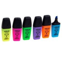 Osaka Mini Fosforlu Kalem 6'lı Set