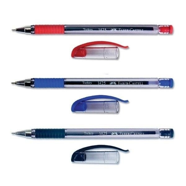 Faber Castell 1425 Tükenmez Kalem Kırmızı