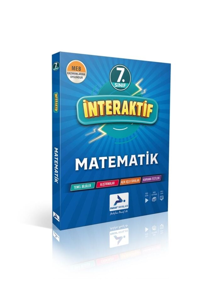 Paraf Yayınları 7. Sınıf Matematik İnteraktif Soru Bankası