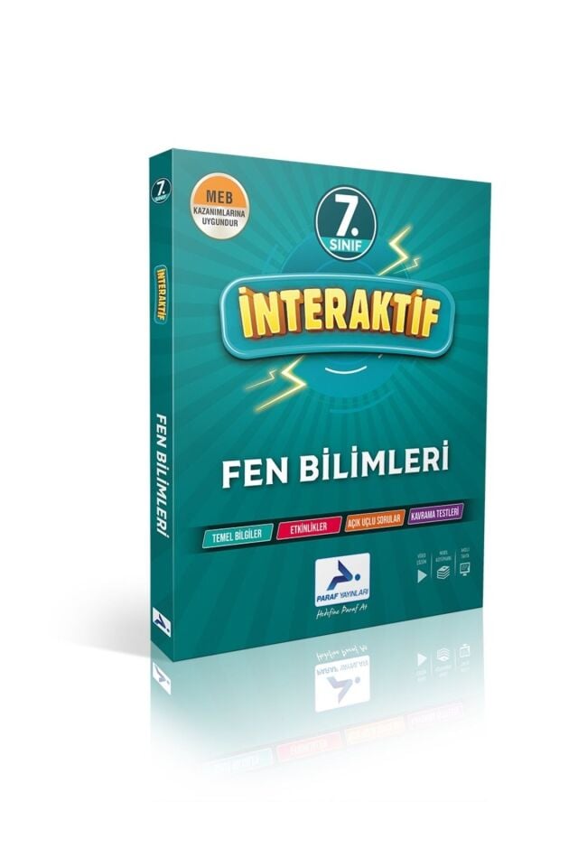 Paraf Yayınları 7. Sınıf Fen Bilimleri İnteraktif Soru Bankası