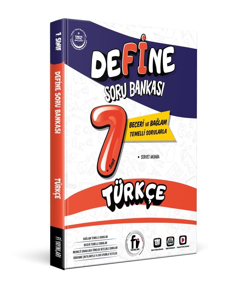 Fi Yayınları 7. Sınıf Define Türkçe Soru Bankası