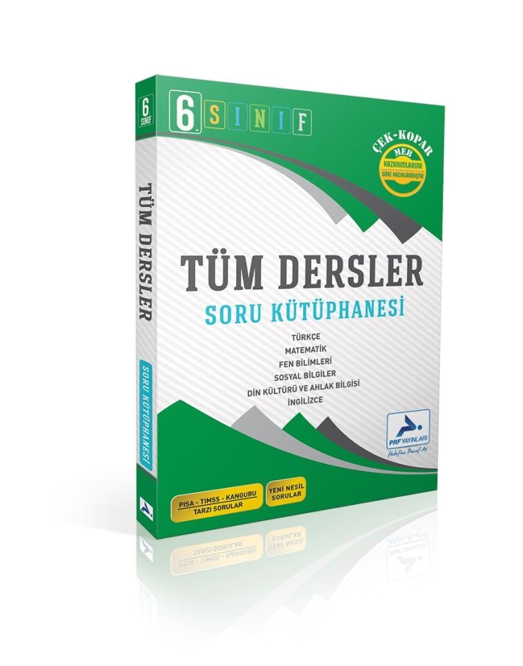 Paraf Yayınları 6. Sınıf Tüm Dersler Soru Kütüphanesi