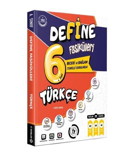 Fi Yayınları 6. Sınıf Define Türkçe Fasikülleri