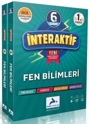 Paraf Yayınları 6. Sınıf Fen Bilimleri İnteraktif Soru Bankası