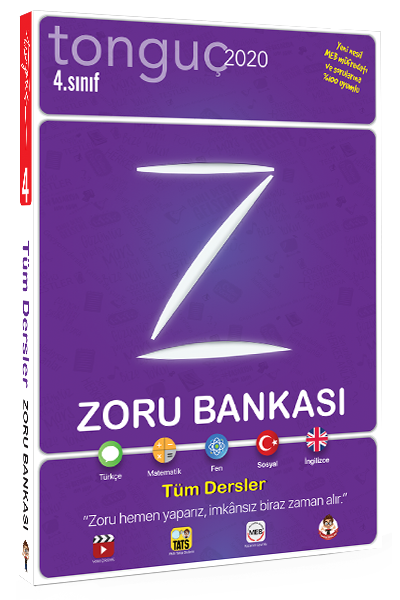 Tonguç Akademi Yayınları 4.Sınıf Tüm Dersler Zoru Bankası