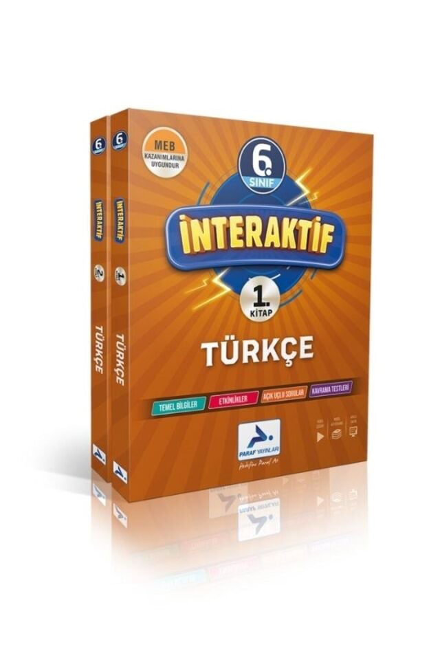 Paraf Yayınları 6. Sınıf Türkçe İnteraktif Soru Bankası