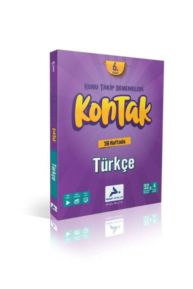 Paraf Yayınları 6. Sınıf Türkçe KonTak Denemeleri