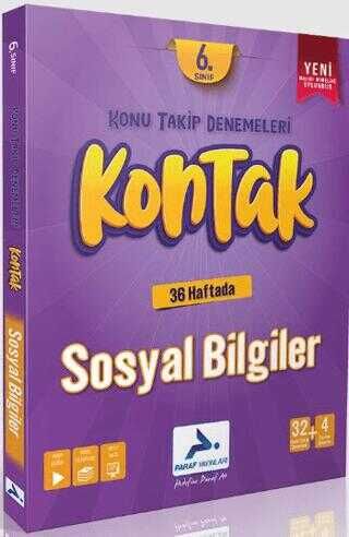 Paraf Yayınları 6. Sınıf Sosyal Bilgiler KonTak Denemeleri