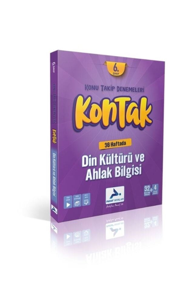 Paraf Yayınları 6. Sınıf Din Kültürü ve Ahlak Bilgisi KonTak Denemeleri