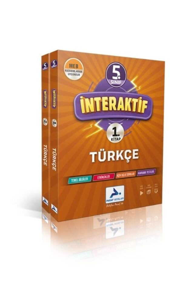 Paraf Yayınları 5. Sınıf Türkçe İnteraktif Soru Bankası