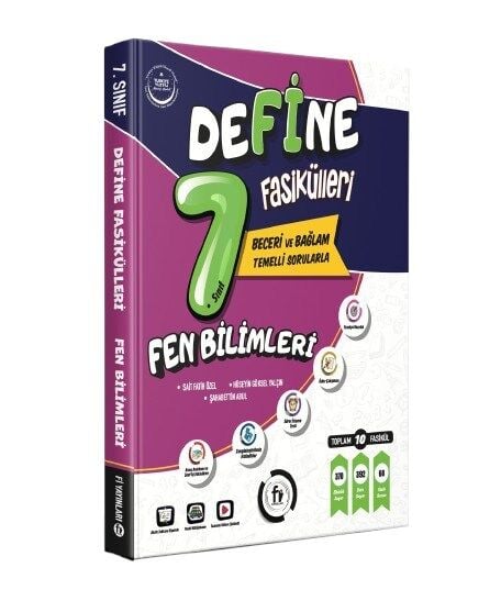 Fi Yayınları 7. Sınıf Define Fen Bilimleri Fasikülleri