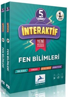 Paraf Yayınları 5. Sınıf Fen Bilimleri İnteraktif Soru Bankası