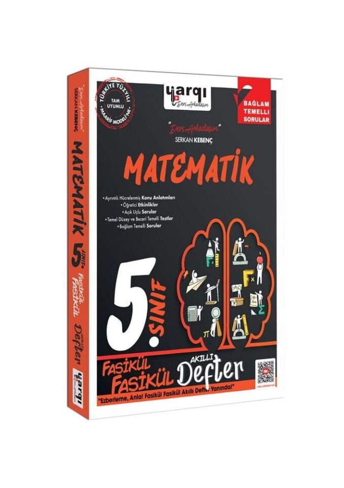 Yargı Yayınları 5. Sınıf Ders Arkadaşım Matematik Fasikül Fasikül Akıllı Defter