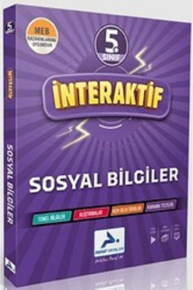 Paraf Yayınları 5. Sınıf İnteraktif Sosyal Bilgiler Soru Bankası