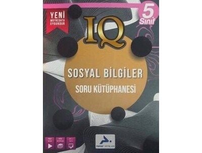 Paraf Yayınları 5. Sınıf Sosyal Bilgiler IQ Soru Kütüphanesi