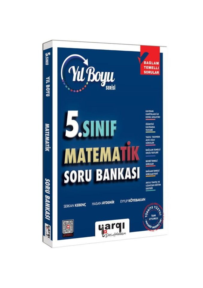 Yargı Yayınları 5. Sınıf Yıl Boyu Matematik Soru Bankası