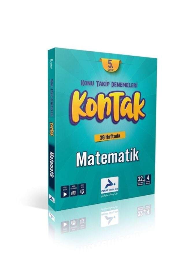 Paraf Yayınları 5. Sınıf Matematik Konu Takip Denemeleri KonTak