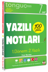 Tonguç Akademi 7. Sınıf 1. Dönem 2. Yazılı Notları
