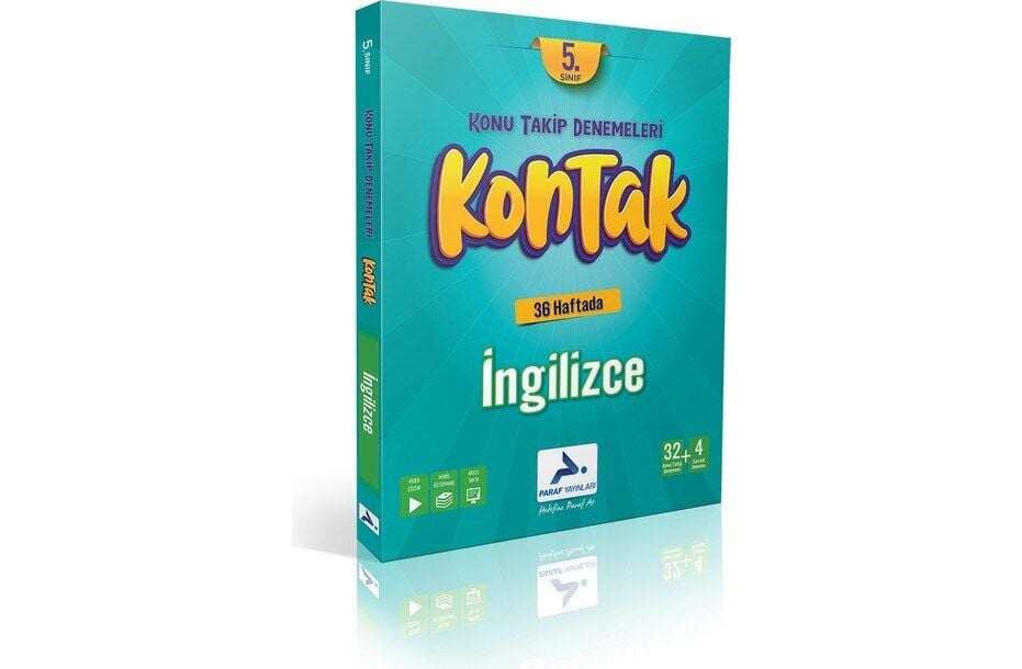 Paraf Yayınları 5. Sınıf İngilizce Konu Takip Denemeleri KonTak
