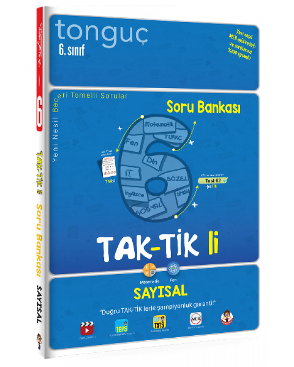 Tonguç Akademi Yayınları 6. Sınıf Sayısal Taktikli Soru Bankası