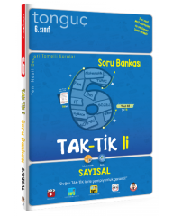 Tonguç Akademi Yayınları 6. Sınıf Sayısal Taktikli Soru Bankası