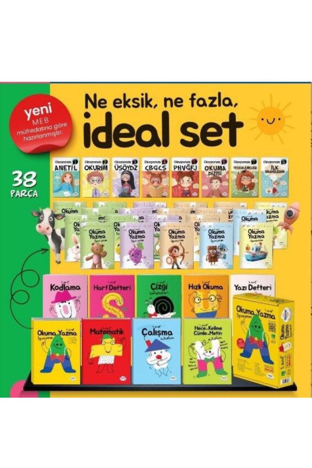 Öğretmen Evde Yayınları 1. Sınıf Okuma Yazma Seti