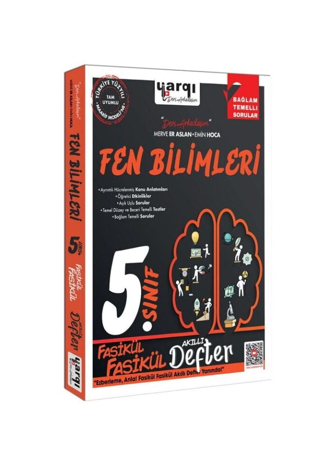 Yargı Yayınları 5. Sınıf Ders Arkadaşım Fen Bilimleri Fasikül Fasikül Akıllı Defter