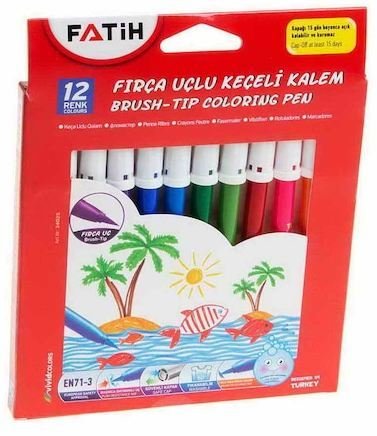 Fatih 12'li Keçeli Kalem