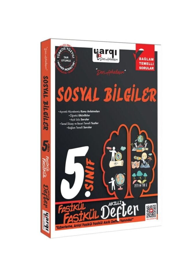 Yargı Yayınları 5. Sınıf Ders Arkadaşım Sosyal Bilgiler Fasikül Fasikül Akıllı Defter