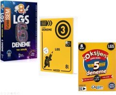 8.Sınıf 3'lü Deneme Seti(İsem-Hız-Oksijen-)