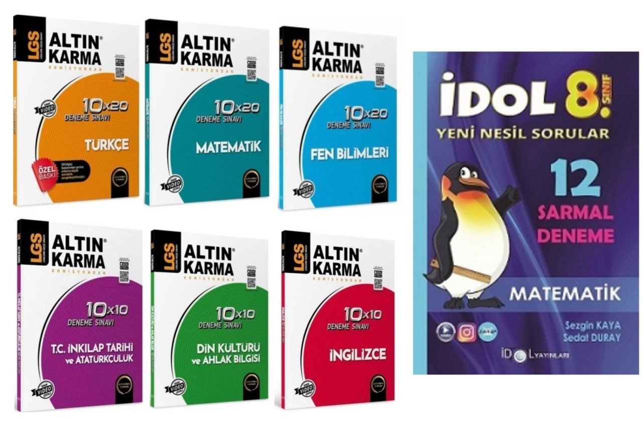 8.Sınıf Deneme Seti(Altınkarma-İdol)