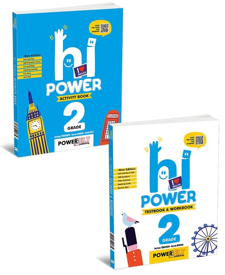 Power ELT Publishing 2. Sınıf İngilizce Hi Power Seti