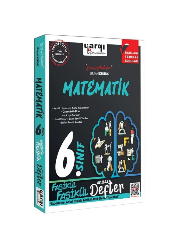 Yargı Yayınları 6. Sınıf Ders Arkadaşım Matematik Fasikül Fasikül Akıllı Defter