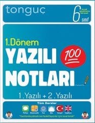 Tonguç Akademi 6. Sınıf 1. Dönem Yazılı Notları (2020-2021)