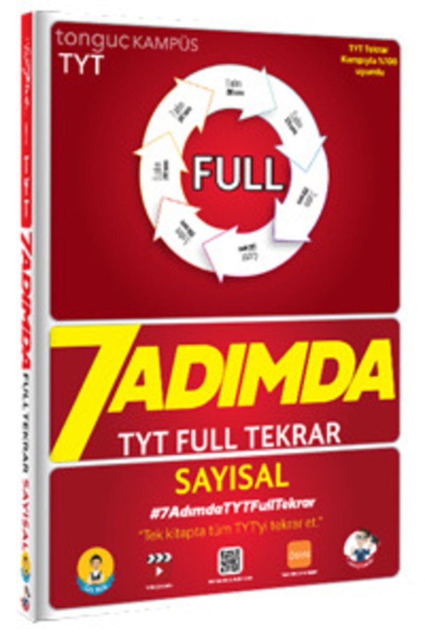 7 Adımda Tyt Full Tekrar Soru Bankası-sayısal