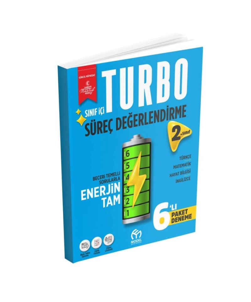 Model Eğitim Yayınları 2. Sınıf Turbo Süreç Değerlendirme Deneme 6'lı
