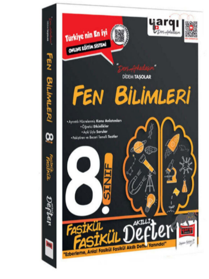 Yargı Ders Arkadaşım 8.Sınıf Fen Bilimleri Fasikül Fasikül Akıllı Defter